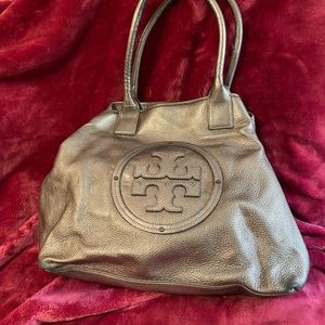 Tory Burch Pewter Handbag